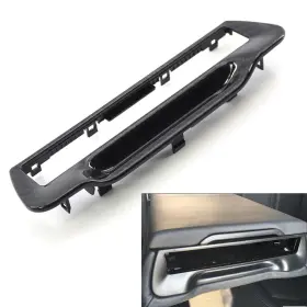 4g8863289a 1880club Rear Armrest Cup Holder Trim For Audi A6 A7 11-17 Carbon Fiber Look