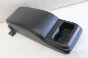 245.ac1m02 Acura 2000 2001 2002 2003 2004 Rl Rear Seat Console Arm Rest Cup Holder Black