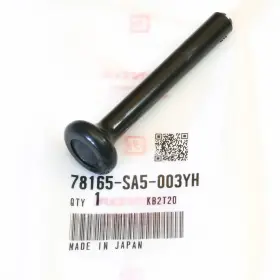 78165-sa5-003yh Acura 1986-2001 Integra 2002-2006 Rsx Rear Seat Lock Knob Black - Oem Genuine