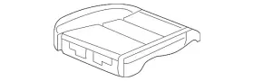 81537-sja-e01 Acura Genuine Pad L Front Seat Cushion