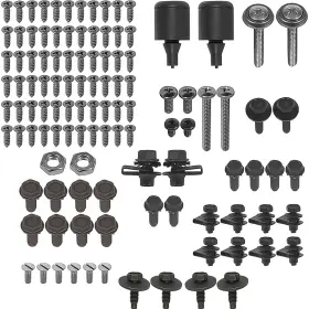 Hk23 Amk Products 1967 Mustang Fastback 126 Piece Folding Seat/trap Door Fastener Kit
