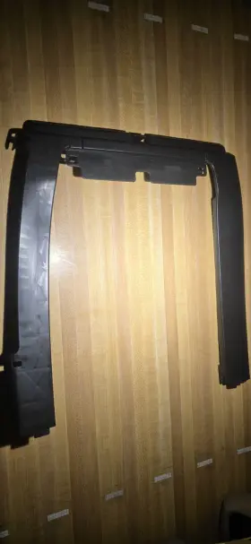 0099015 Audi A4 B6 B7 Left Front Seat Back Trim Panel Oem Black Plastic