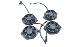 445845204ep290212 Audi 12-18 A7 4g8 Front Driver Left Seat Ventilation Cooling Fans Set Of 4 T5833