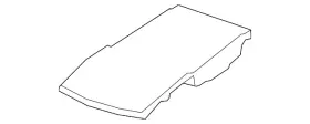 4k0-881-361-e Audi Genuine Seat Cushion Pad