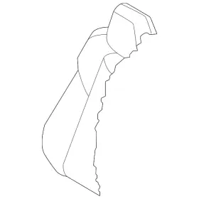 4m8-881-816-r-pqs Audi Genuine Seat Back Cover