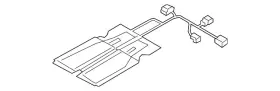 83a-963-555-a Audi Genuine Seat Cushion Heater