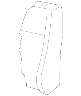 8j8-881-776-c Audi Genuine Seat Back Pad