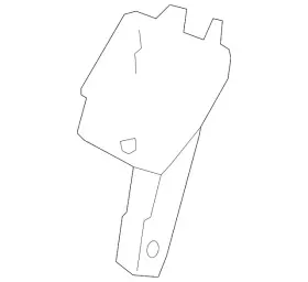 8t0-885-681-a Audi Genuine Folding Seat Latch 8t0-885-681-a Audi Genuine Folding Seat Latch
