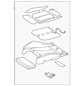 Audi 8v0-898-522-ac Genuine Occupant Module