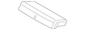 8w0-881-439-b Audi Genuine Seat Cushion Pad