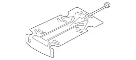 8w0-963-551-a Audi Genuine Seat Cushion Heater