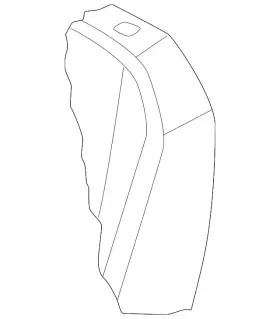 8y0-881-775-l Audi Genuine Seat Back Pad 8y0-881-775-l Audi Genuine Seat Back Pad