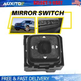 15205243 Auxito Exterior Mirror Power Control Switch Left For Gmc Canyon Chevy Colorado 1-10