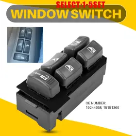 19244658 Auxito Fit Chevrolet C1500 K1500 Suburban Silverado Gmc Sierra Yukon 95-99 Switch 1-10x