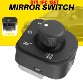 1k0959565freh Auxito Power Mirror Switch For Vw Cc Passat Tiguan Jetta Gti Bora 1-10x