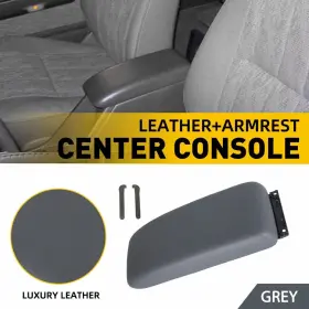 5890535040b0 Auxito 1/2set Gray Center Lid Console For Toyota 1995-2000 Tacoma 1996-98 4runner 58905