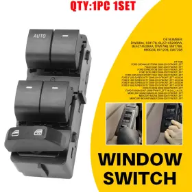 6l2z14529baa Auxito For Ford Fusion 2006-2009 Front Left Power Window Switch Dws804 1-10x