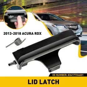 83417tx4a0 Auxito 783586896419 1/2set Trunk Back Tailgate Latch Handles Door For Acura 2013-2018 Rdx