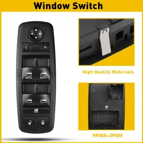 68110866ab Auxito 901400r Master Power Window Switch For Front Lh Dodge 2500 1500 Ram 2012-2015 68110866ab Auxito 901400r Master Power Window Switch For Front Lh Dodge 2500 1500 Ram 2012-2015