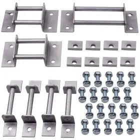 1kewp7 Bfo Third Row Seat Bracket And Strikers Bolts Kit For Gmc Yukon 2000-2014