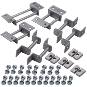 6k83bj Bfo Third Row Seat Brackets With Strikers And Bolts Kit For Chevrolet Tahoe 2000-2014