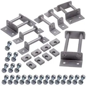 80mv5p Bfo 3rd Row Seat Bracket Hardware Set For Chevrolet Tahoe / Gmc Yukon 2000-2014