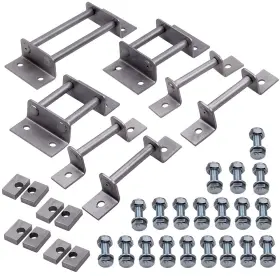 Ml7ash Bfo 3rd Row Seat Brackets With Strikers And Bolts For Tahoe/ Yukon 2000-2014