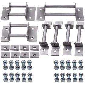 Noi0sh Bfo Steel 3rd Row Seat Brackets With Striker And Bolts For Tahoe Yukon 2000-2014