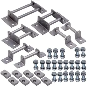Bfo P4qxak 3rd Row Seat Brackets With Strikers And Bolts Set For Gmc Yukon 2000-2014