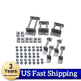 Xidfl2 Bfo 3 Row Seat Brackets With Strikers And Bolts For Gmc Yukon 2000-2014