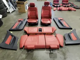 202.bm1q08 Bmw 2008 128i E82 Coupe - Complete Interior Seat Door Card Set 08-13 Oem