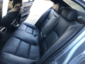 215.bm1r12 Bmw 2011 2012 2013 535i Rear Back Seat Bench Black Leather Sdn 836724