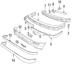 51-11-1-971-615 Bmw Genuine Cushion