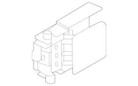 Bmw 51-47-6-943-908 Genuine Lever