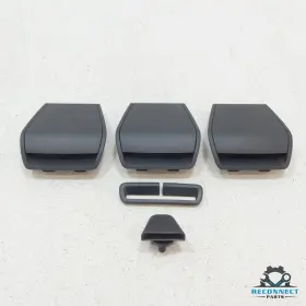 51477240783 Bmw 12-18 328i F30 Rear Deck Child Seat Tether Anchor Cover Trim Support Set Oem