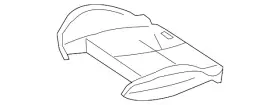 52-10-6-994-376 Bmw Genuine Seat Cushion Pad