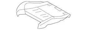 52-10-7-118-419 Bmw Genuine Seat Cushion Pad