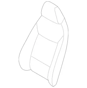 52-10-7-213-913 Bmw Genuine Seat Back Cover
