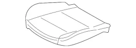52-10-7-298-639 Bmw Genuine Seat Cushion Pad