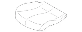 Bmw 52-10-7-308-003 Genuine Seat Cushion Pad