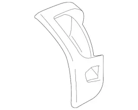 52-10-7-315-591 Bmw Genuine Latch Cover