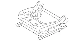 52-10-7-386-554 Bmw Genuine Cushion Frame