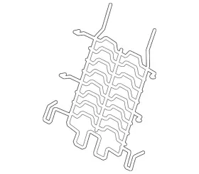 Bmw 52-10-7-410-476 Genuine Spring Pad