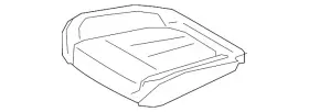 52-10-7-478-180 Bmw Genuine Seat Cushion Pad
