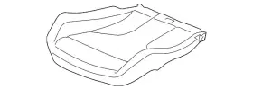 Bmw 52-10-8-058-470 Genuine Seat Cushion Pad