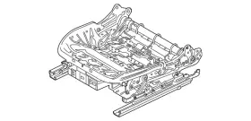 52-10-9-108-134 Bmw Genuine Seat Adjuster