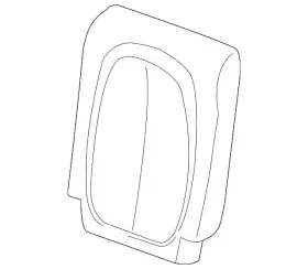 52-20-5-a5b-555 Bmw Genuine 2023-2024 X1 - Seat Back Cover