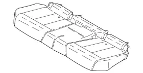 52-20-6-994-385 Bmw Genuine Lower Pad