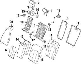 52-20-8-067-375 Bmw Genuine Center Cover