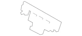 52-20-9-113-035 Bmw Genuine Support Panel Latch